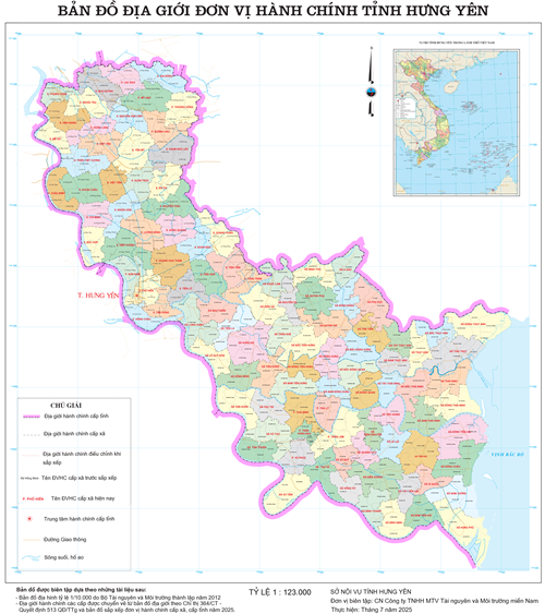 Bản đồ hành chính Xã Tây Thái Ninh