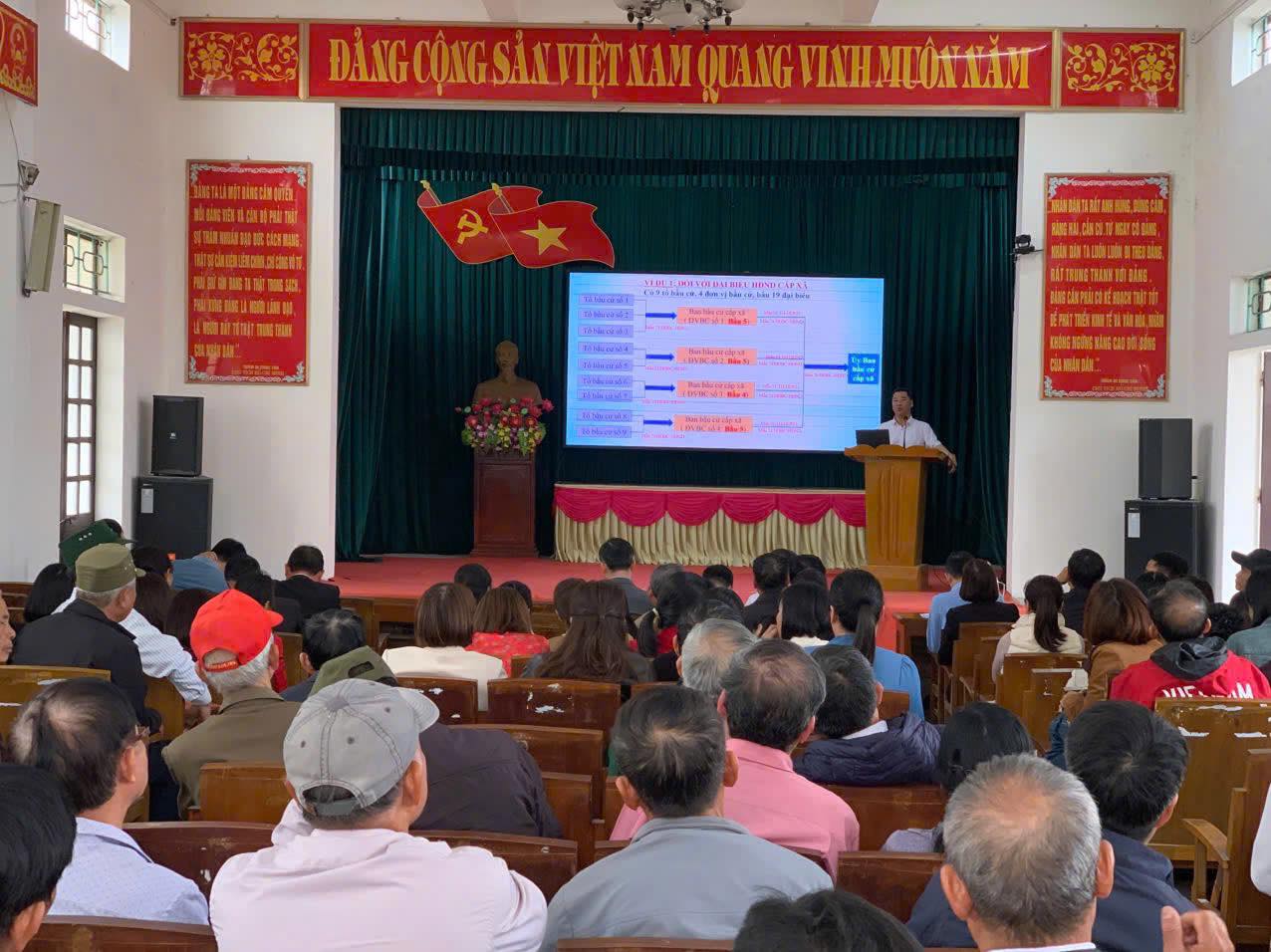 Xã Tây Thái Ninh tổ chức tập huấn nghiệp vụ bầu cử công tác bầu cử đại biểu Quốc hội khóa XVI và đại biểu HĐND các cấp nhiệm kỳ 2026-2031